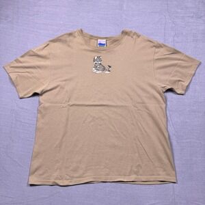 Hanes Her Way Essential Accents Womens Extra Large T Shirt Cat‎ Bird Graphic